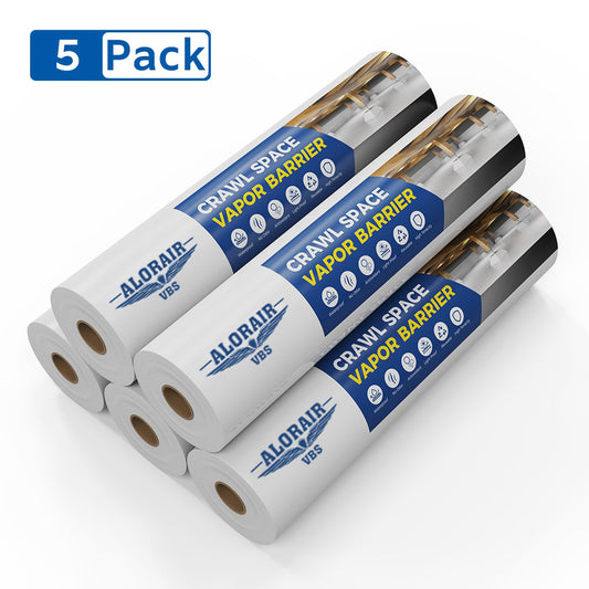 AlorAirVBS Film for Use as a Moisture Barrier 10 Mil 5-Pack